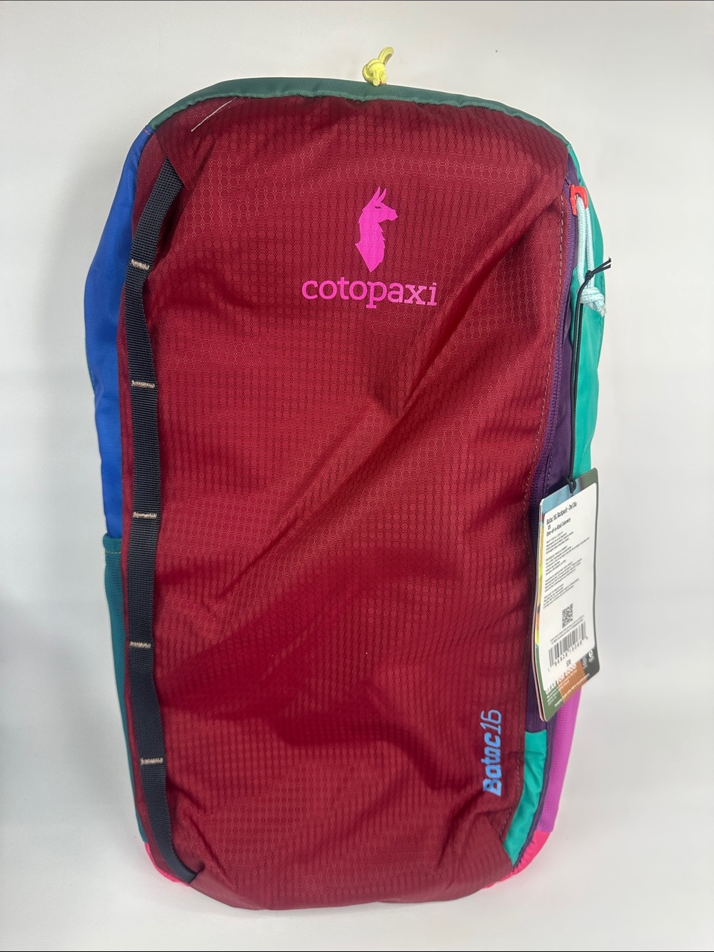 Cotopaxi Batac Del Día 16L Backpack One-of-a-Kind Multicolor Lightweight Daypack